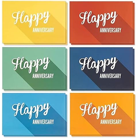Best Paper Greetings Anniversary Cards Pack Cover
