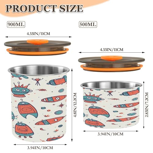 Envase de Café ATTX Acero Inoxidable 17oz con Tapa Hermética miniatura 2