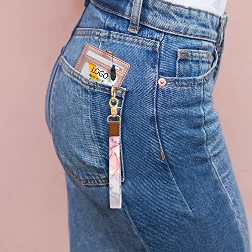 Image of Wrist Lanyard Key Chain, Cute Wristlet Strap Keychain Holder for Women Men Car Keys ID Badges Card Wallet Phone Camera