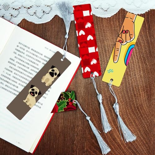 Marque-pages Robot Love lot de 6 finis les coins de pages cornés