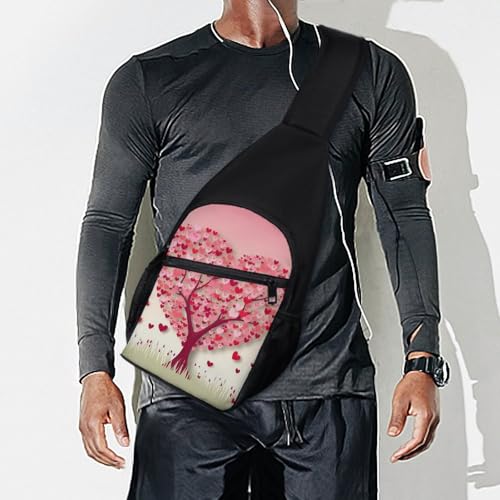 Mochila tipo bolso cruzado para trekking y uso casual miniatura 3