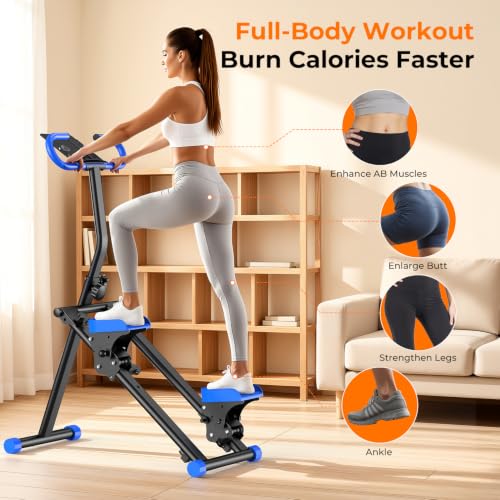 Image of OWLSKY Stair Stepper for Home,Vertical Climber Exercise Machine with Stable Triangular Frame, Smooth & Quiet Motion, Full Body Workout Equipment