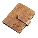 RFID Blocking Card Holder Wallet for Men Pabin (Vintage Brown)