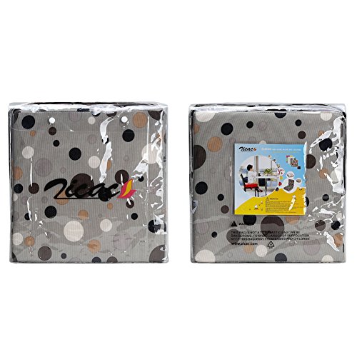 Zicac Kids Dining Chair Heightening Cushion With Pockets -Toddlers Kids Infant Baby Booster Seat Cushion (Gray) #TOP6