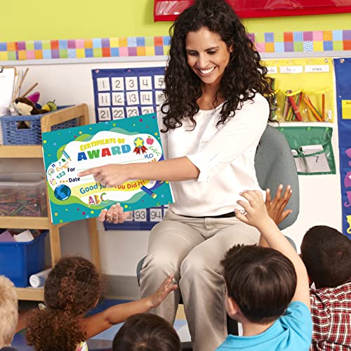 Award Certificates For Kids Students 30Pcs, Blank School Classroom Certificates And Awards Paper For Kindergarten/Home/Children/Teachers(8.5 X 11 Inches, Green,Boy) #TOP2