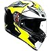 AGV K1 Mir-18 Adult Street Motorcycle Helmet - Yellow/Black/Large