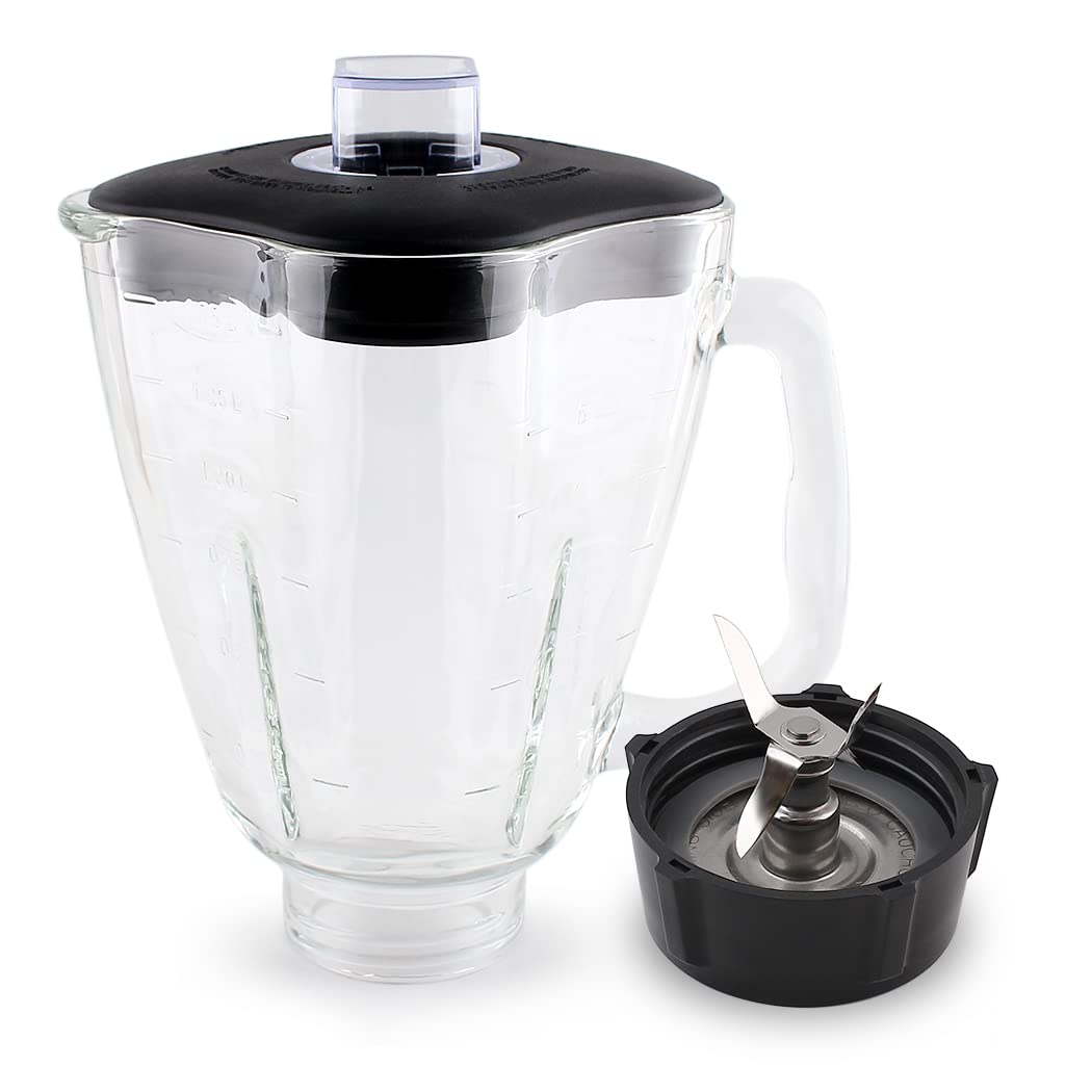 Replacement Parts Cup Clover Leaf Shaped Glass Jar Assembly