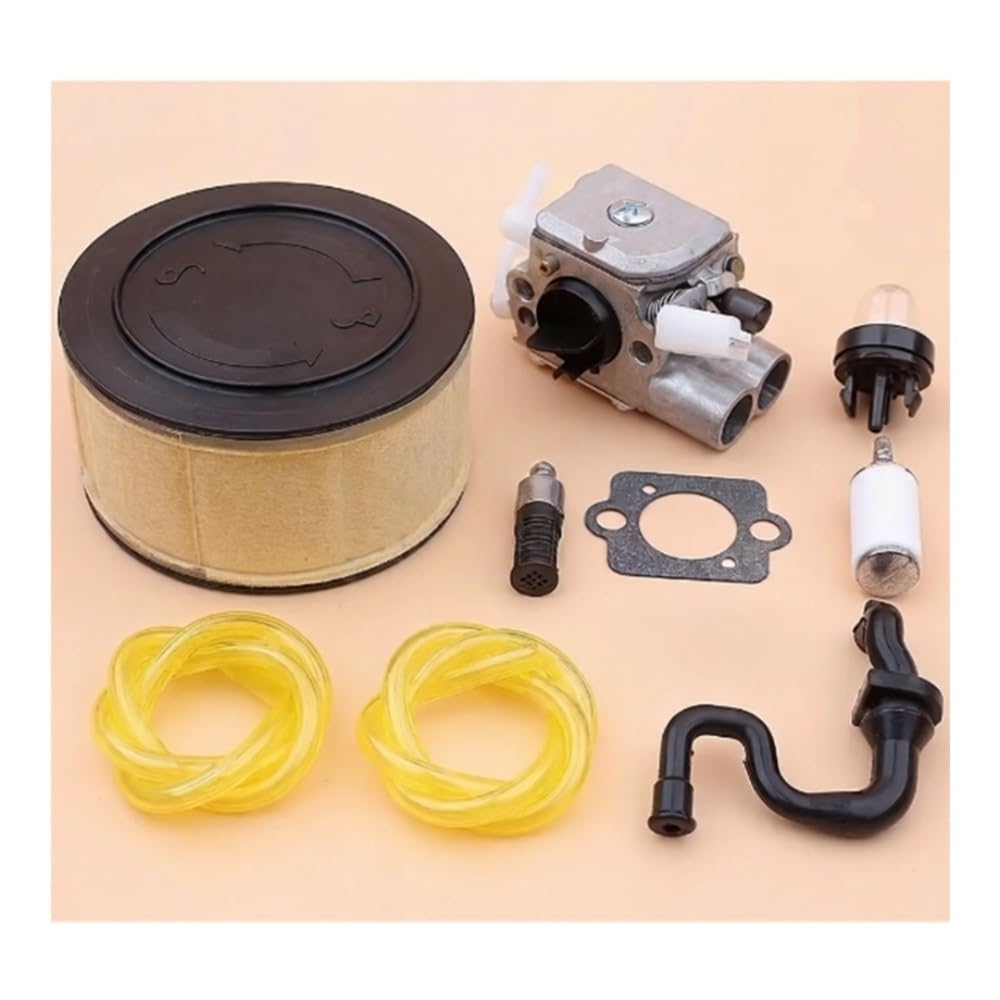Carburateur pour MS251 avec filtre à huile et kit d'amorce pour tronçonneuse 11431200617