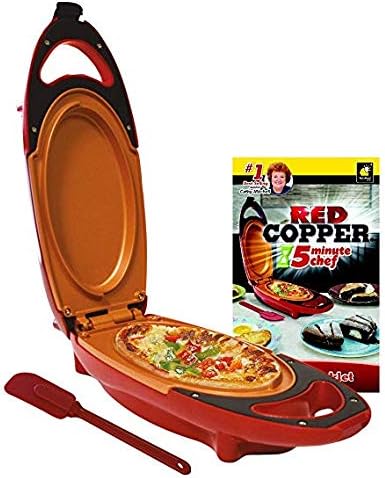 Red Copper 5-Minute Chef Non-Stick Omelette Pan