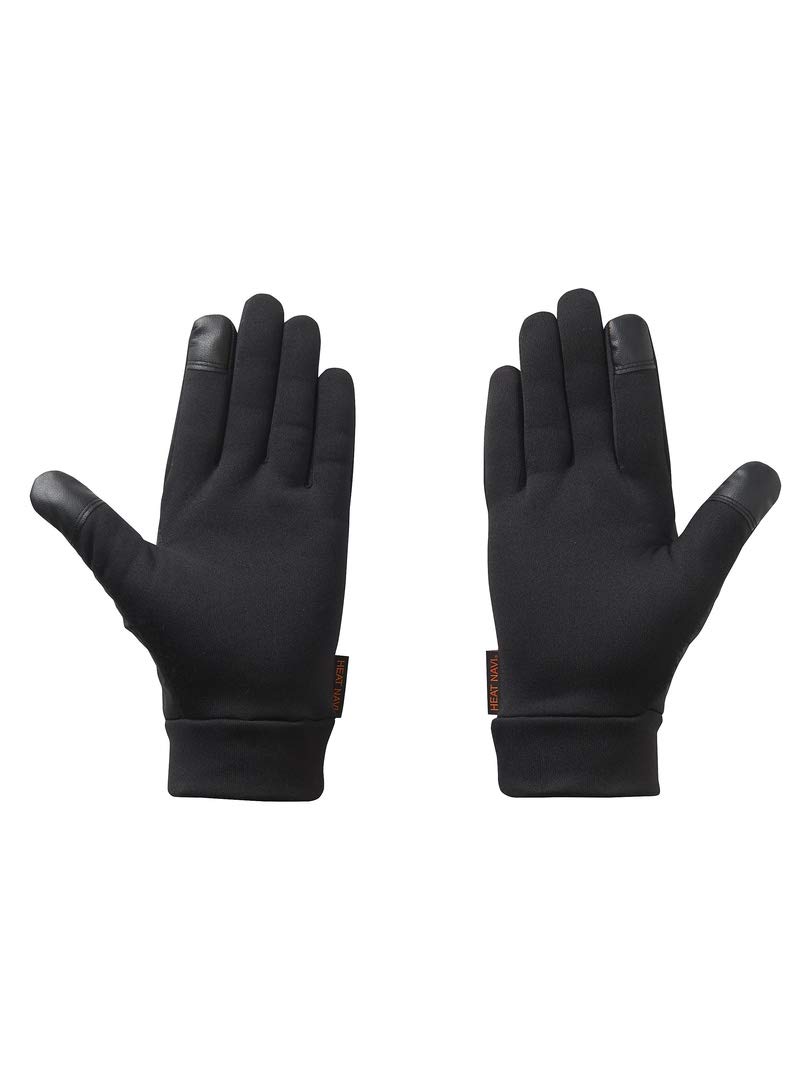 Descente Heat Navi Stretch Gloves - blk/blk
