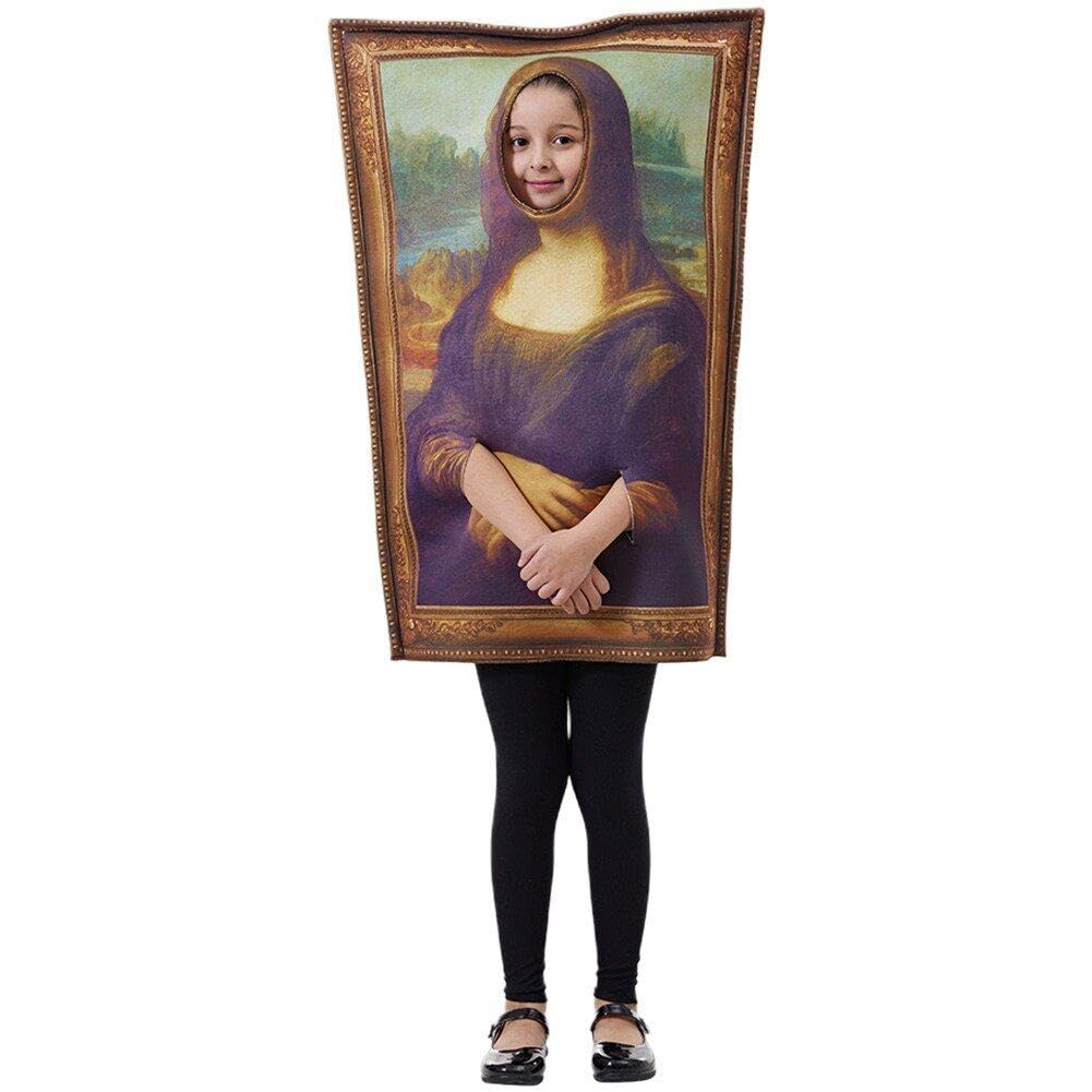 Amazon.co.jp: コスチューム 子供用 モナリザ 面白い 世界名作 男の子