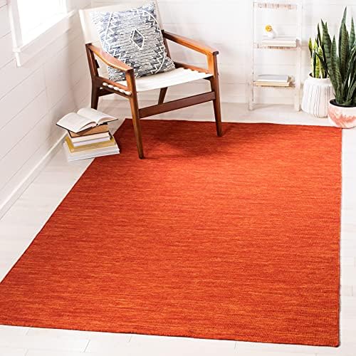SAFAVIEH Kilim Collection Area Rug - 5' x 8', Red & Rust, Handmad...