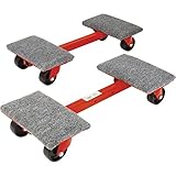 Roberts 10-575 Heavy Cargo Moving Dollies with 1,000-Pound Capacity and Ball Bearing Wheels, 2-Pack,...