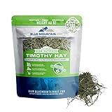 Blue Mountain Hay | Fresh 2nd Cutting Timothy Grass Hay (15 Ounce) | Soft & Leafy, Balanced Nutrition | High-Altitude Hay Pet Food for Adult Rabbits, Guinea Pigs, Chinchillas, and Other Small Pets