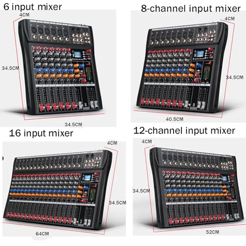 Table de mixage audio Route 6 avec Bluetooth et USB pour console DJ et studio - 3