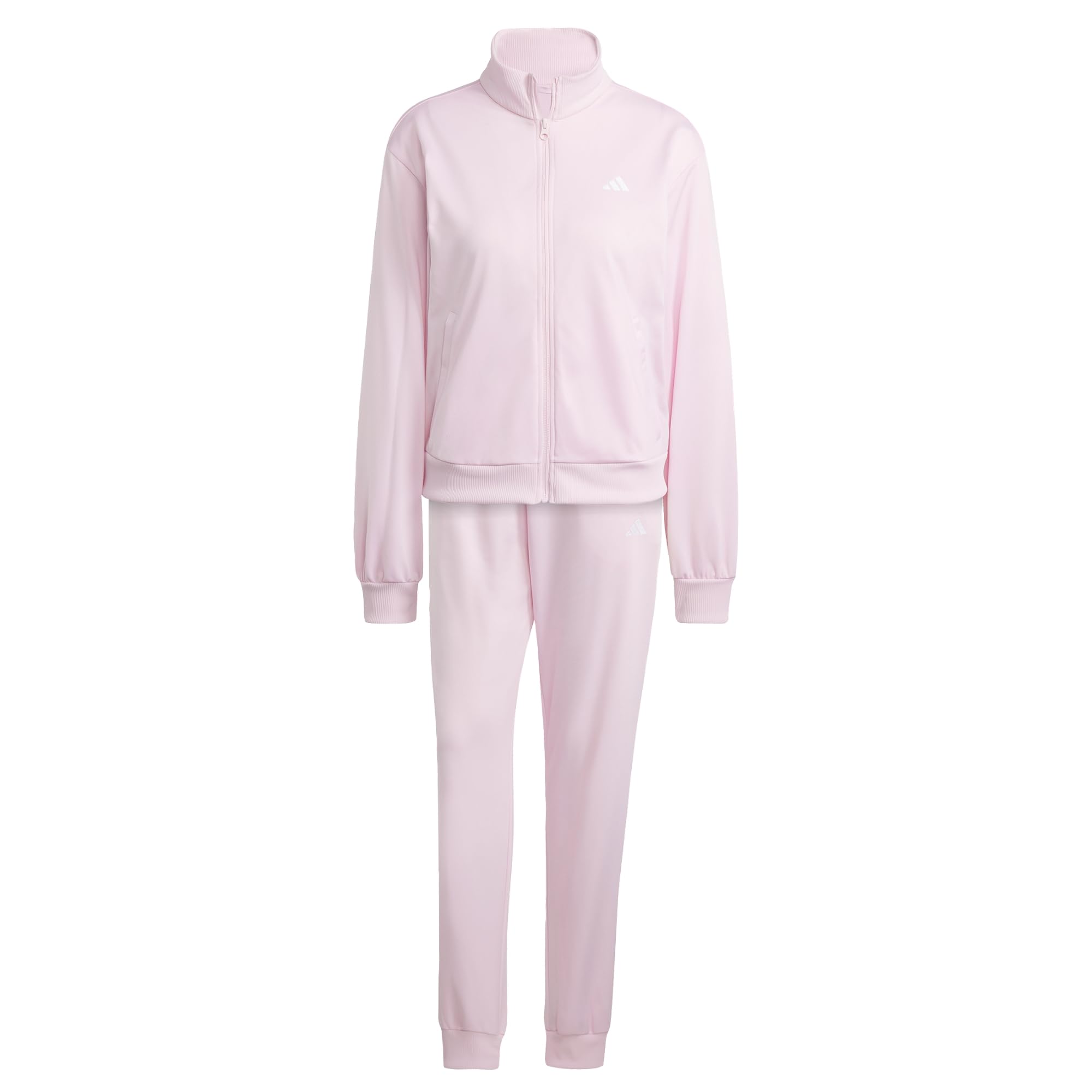 adidas Women's Essentials Feelcozy Track Suit, Clear Pink, XXS