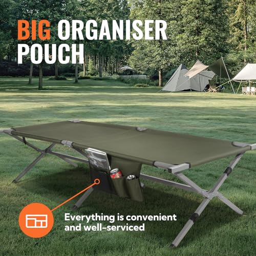 Oversized-Camping-Cots-Foldable-for-Adults-Portable-Camping-Bed-Sleeping-Cots-for-Outdoor-Supports-Campers-up-to-69ft-or-550lbs-Easy-to-Assemble-Large-Size-83-x-32-x-20-Army-Green