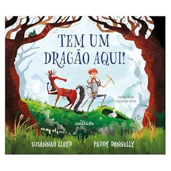 Paperback TEM UM DRAGÃO AQUI! [Portuguese_Brazilian] Book
