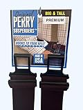PERRY SUSPENDERS™ 2" Premium Hook On Suspenders, Navy