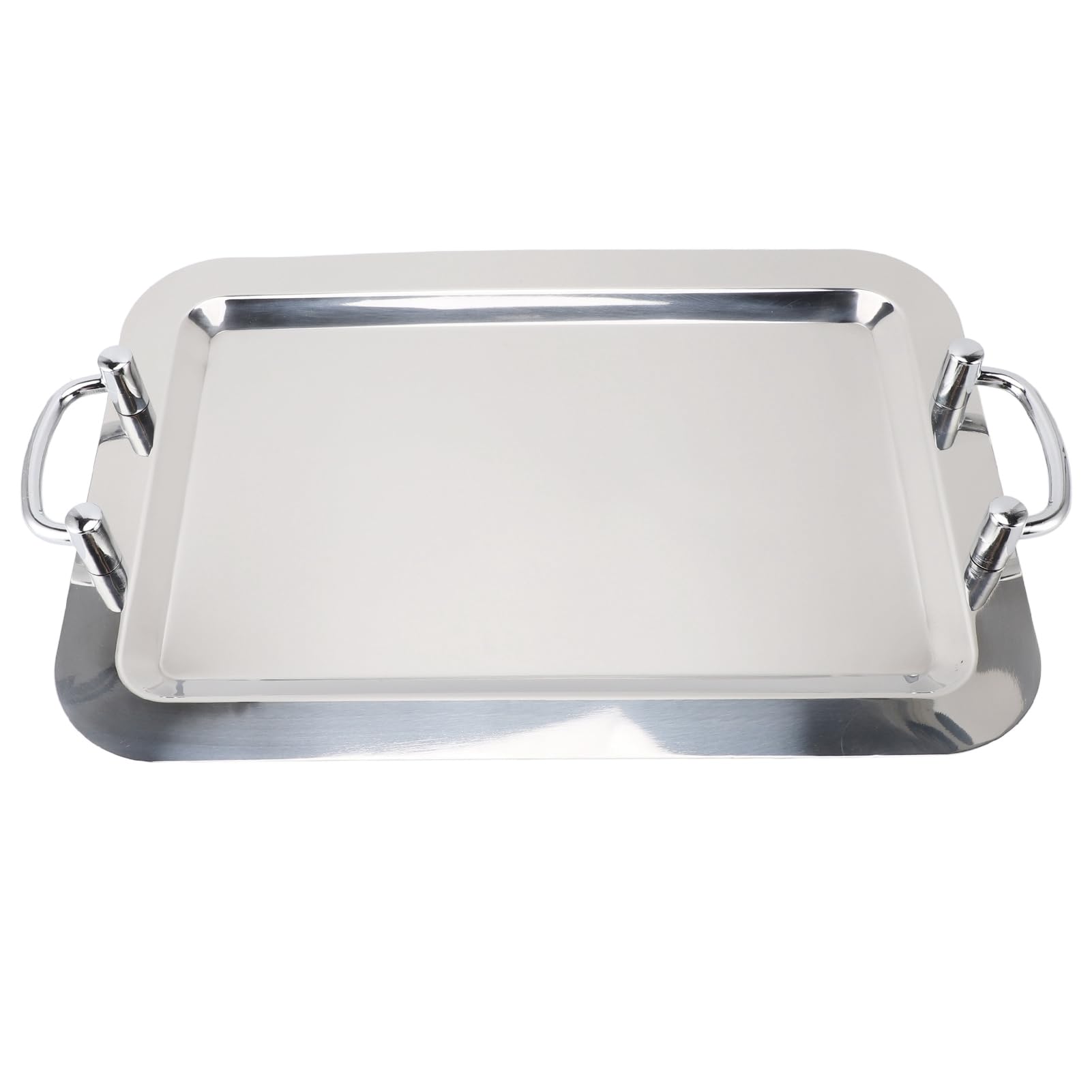 Amazon.com: Fockety Stainless Steel Serving Tray, Multifunction
