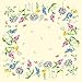 Produktbild Duni Dunicel Mitteldecken Sweet Spring 84x84 cm 20 Stück, Duni Mitteldecken Ostern, Duni Papier Mitteldecken Ostern grün