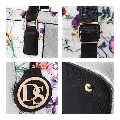 Bolso Satchel Dasein Grande para Mujer con Billetera miniatura 5