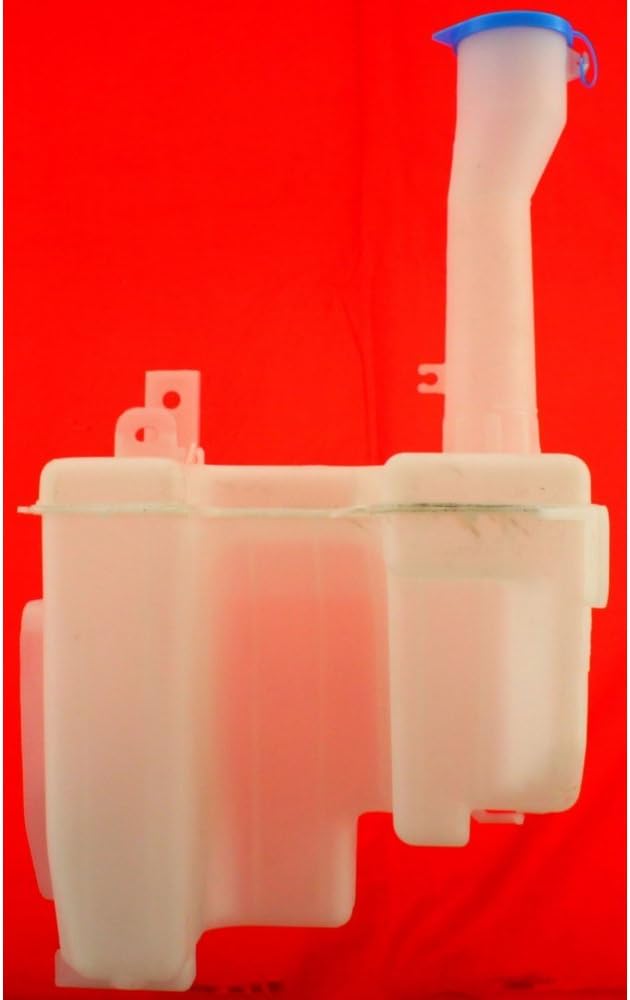 Evan Fischer Windshield Washer Tank compatible with Mitsubishi Lancer 02-07 Assy W/Pump and Cap Sedan