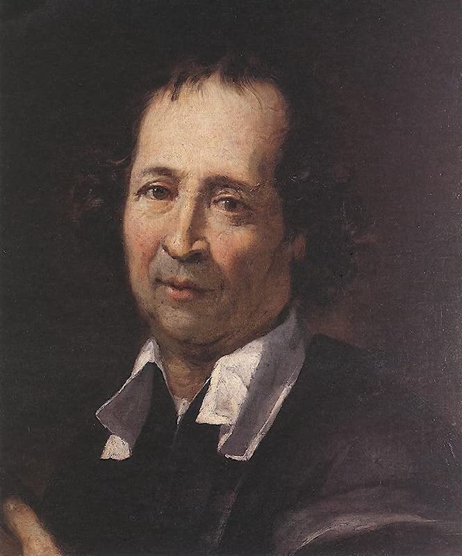 Tableau autoportrait de Pierre Puget 60x90cm pour décoration murale de chambre