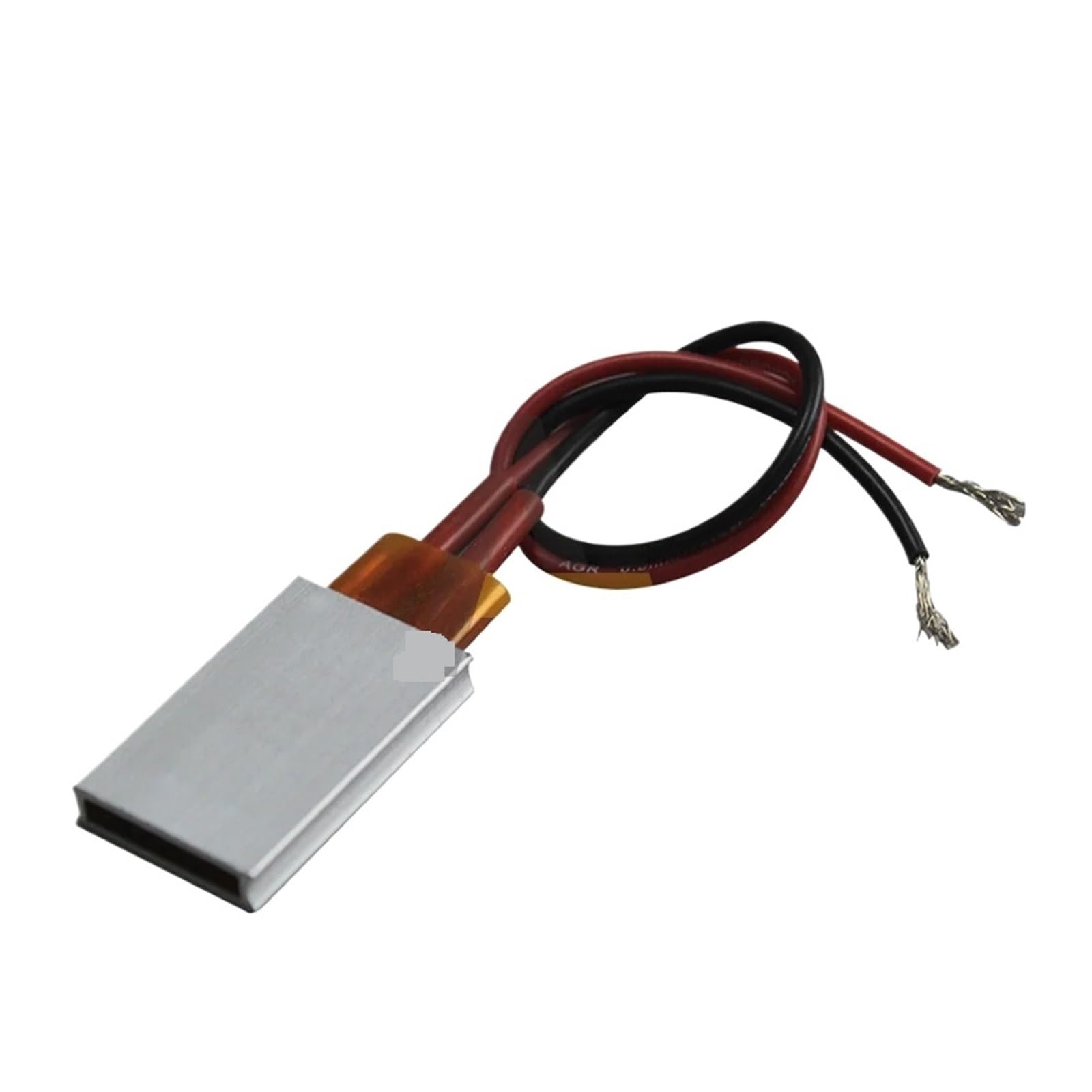 Placa de calefacción termostática PTC, Placa calefactora de cerámica PTC, 1 Unidad, Opciones de Voltaje 12V, 24V, 36V, 48V, 110V, Temperatura de 70℃ a 230℃(12v 200c)