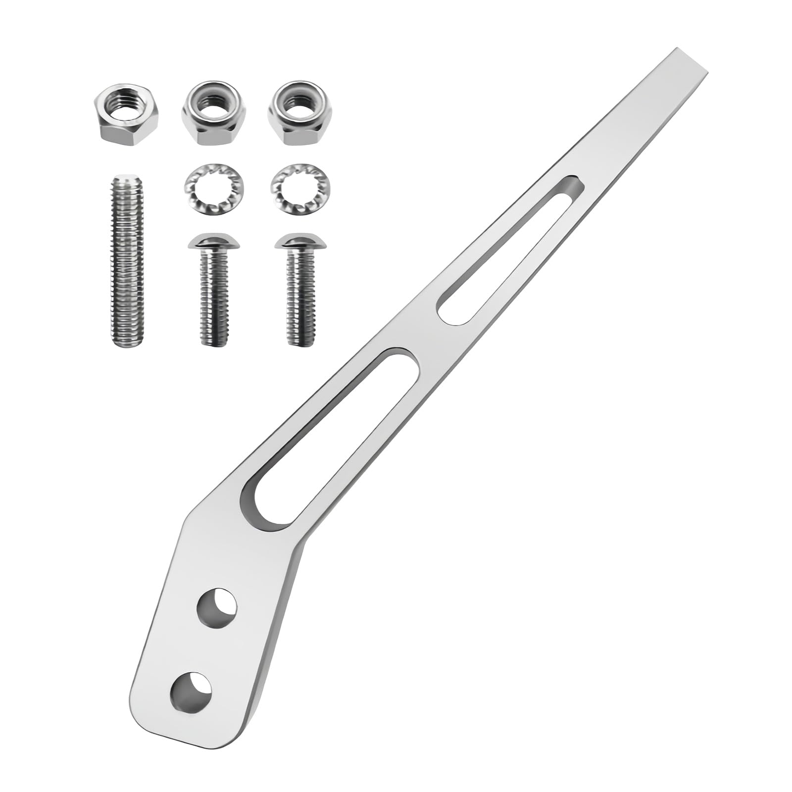 carotoe Aluminum 10Inch Bent Shifter Lever Replacement Aluminum Shifter Handle for Tremec T45 T56 Transmissions Handle