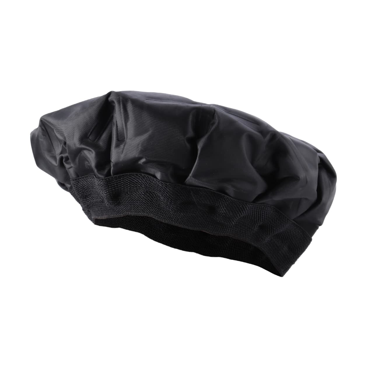 Gorro Térmico Cabello Negro de Plástico para Peluquería | Apto para Microondas y Refrigerador, Uso en Salón Profesional Casa, Formato de Gel Térmico para Peinado