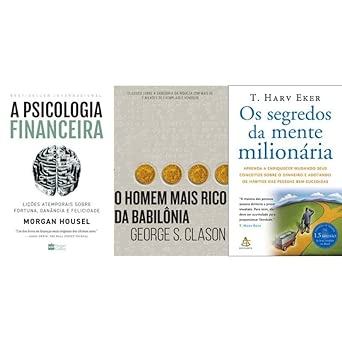 Kit O Homem mais rico da Babilonia + Os Segredos da Mente Miliona...