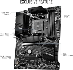 Micro Center AMD 5900XT Processor with MSI B550-A PRO ATX Motherboard — photo 4 of 6