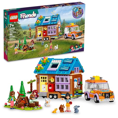 Construcción, Toy LEGO Set de Juguetes de construccion Friends 41735 Casita con Ruedas 785 Piezas