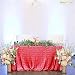 60inx102in Sequin Tablecloth for Wedding/Party-Shiny Red