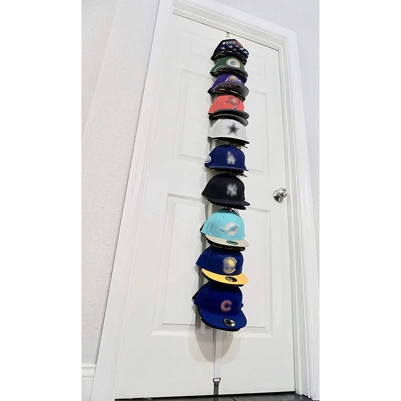 Wall Hat Racks for Baseball Caps - Closet Door Hat Organizer caps