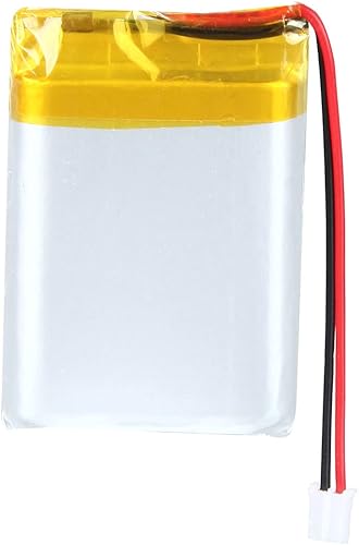 Miniatura 5 de 3.7V 1000mAh 853040 batería de iones de polímero de litio batería recargable Lipo con conector de paso de PH 0.079 in