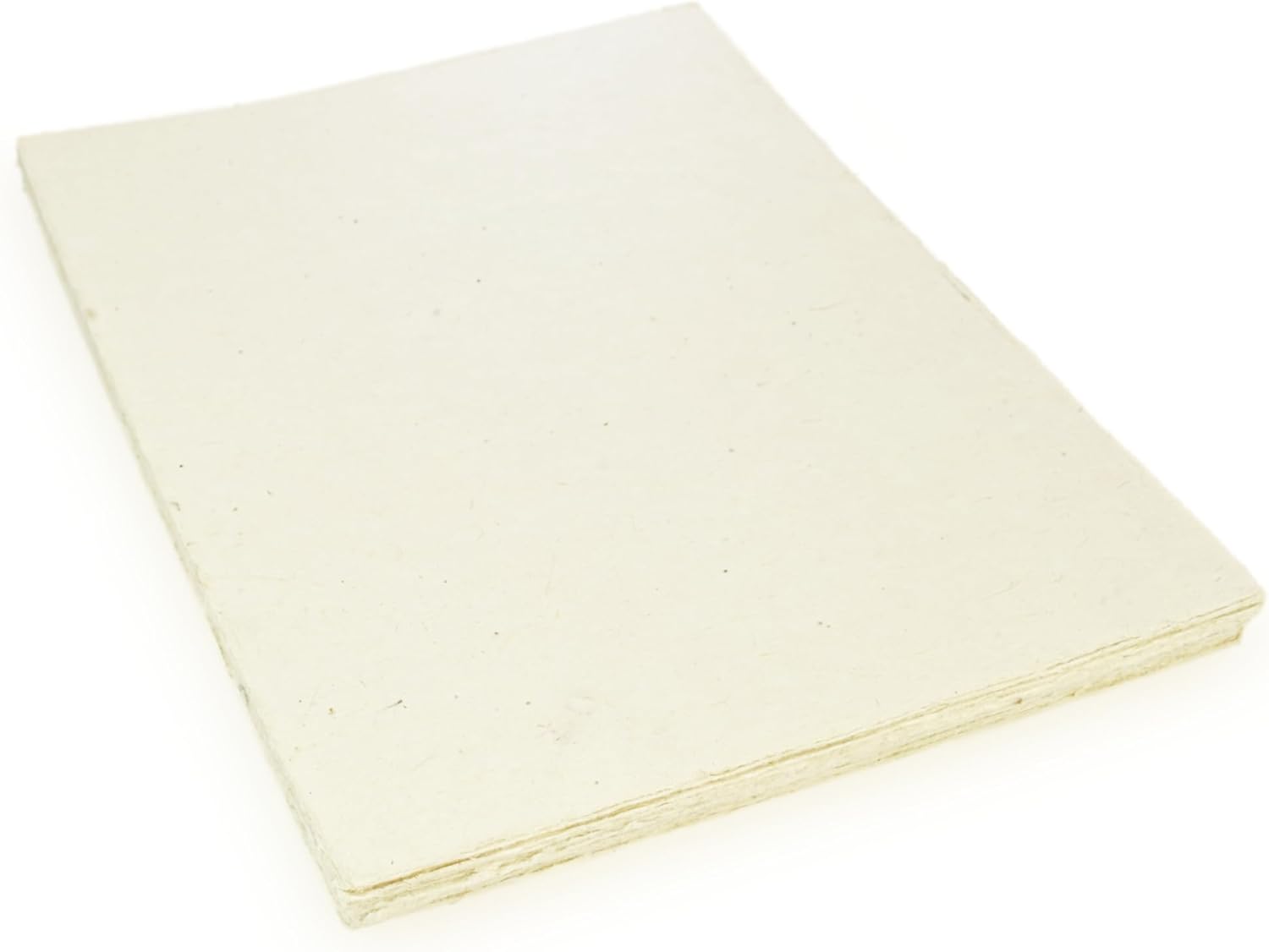 Kathmandu Valley Co. 8.5x11 inch Deluxe Handmade Lokta Card Stock Paper (Washi Japanese Method) with Deckle Edge. Tree-Free, Artisan-Made Lokta Paper. (100 Sheets)