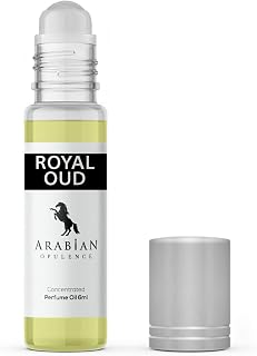FR248 OUD ROYALE perfume oil for men. 6ml roll-on bottle. Arabian Opulence. Woody/musky/powdery/citrus/soft spicy/aromatic