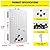 Tankless Water Heater Propane 4.21GPM 16L Outdoor Portable GasHot Water Heater Instant Propane Water Heater with Digital Display Multi-Protection for Camping Trips Boat Cabins