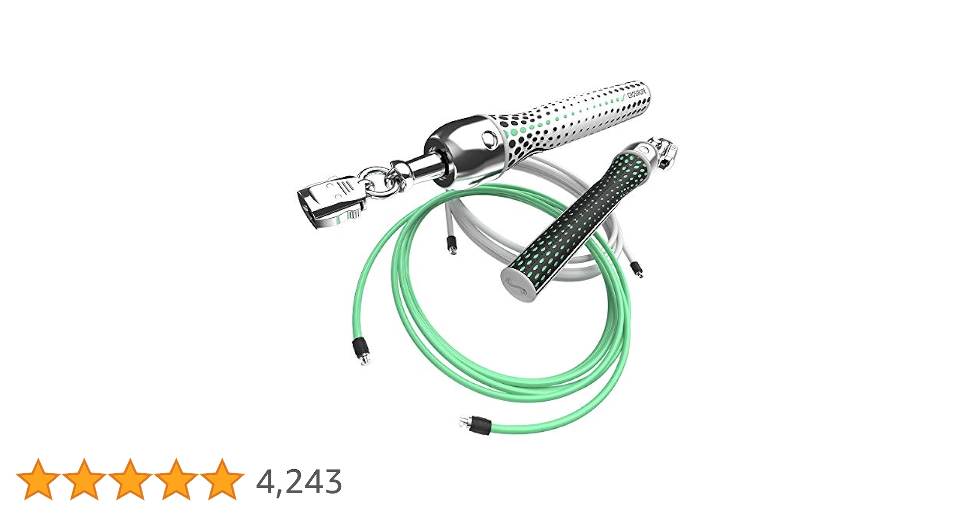 クロスロープ　get lean Amazon | Crossrope Get Lean Set - Weighted Jump Rope- 1/4 LB