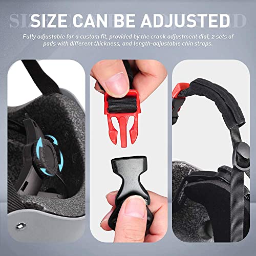 Jbm Skateboard Helmet For Adults Skate Helmet Adult Skateboard Helmets Adult Skateboarding Helmet Youth Scooter Helmets Child Skating Helmets For Multi-Sports Roller Skate Inline Skating Longboard #TOP7