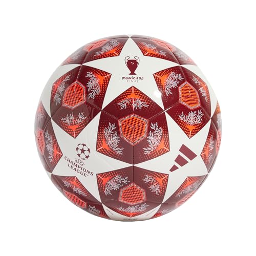 Adidas UEFA Champions League Club Ball JH1284, Unisex Footballs, Red, 3 EU
