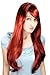 Produktbild WIG ME UP - 3111-35 Perücke, rot, lang, Scheitel, sexy Wig ca. 70cm