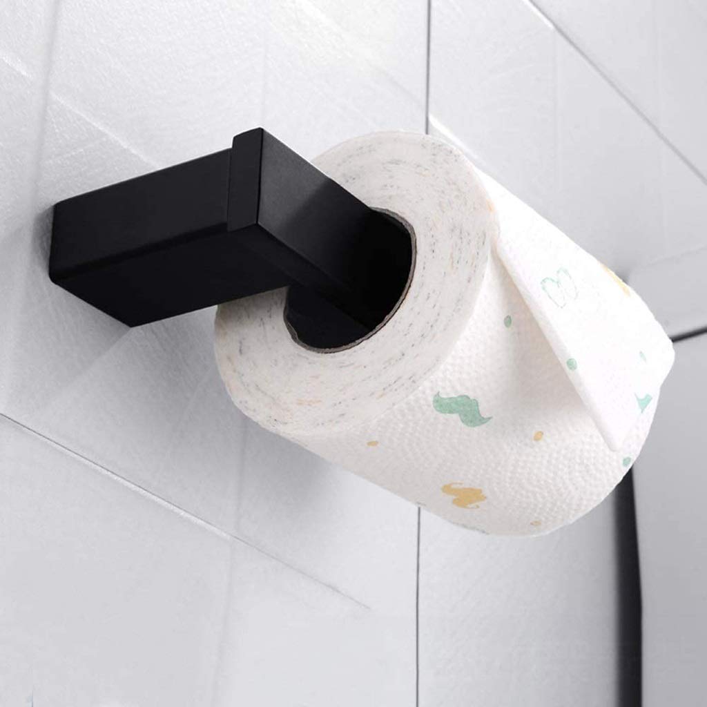 Portarrollos de Papel higiénico Adhesivo de Estilo Vintage, portarrollos de Papel higiénico Autoadhesivo para baño, Cocina, Pegar en la Pared, Acero Inoxidable