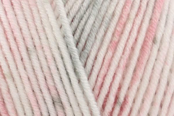 Stylecraft Bambino Prints DK - Spinning Top (3590), 5 x 100g Balls, Soft, Anti-Pilling Baby Printed Yarn, Available in a Range of Pastel Shades, 100% Acrylic, 268 Metres