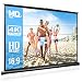 Foldable Projector Screen, AGM 16:9 HD 120inch Portable Front & Rear Projection Movies Screen for Home Theater Outdoor Indoor Classroom Training (120inch Polyester)