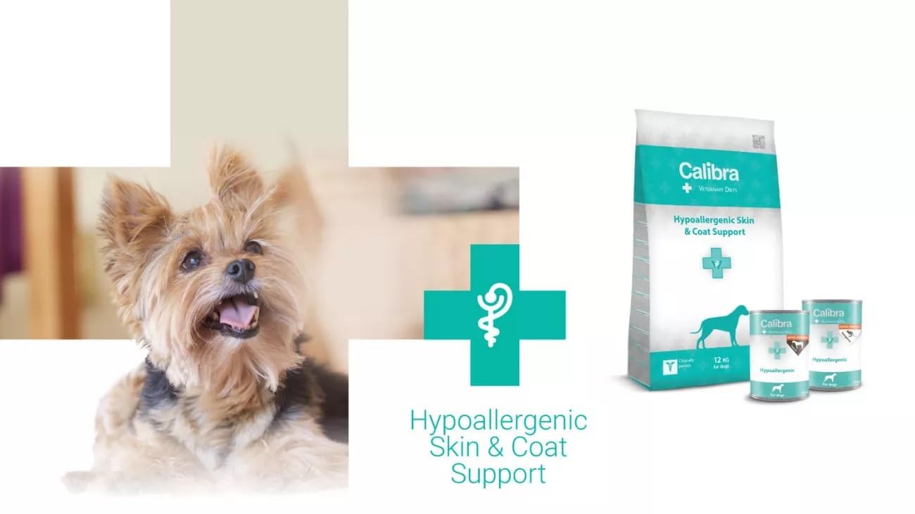 Pienso Calibra Vet Hypoallergenic Skin y Coat Support 12 kg