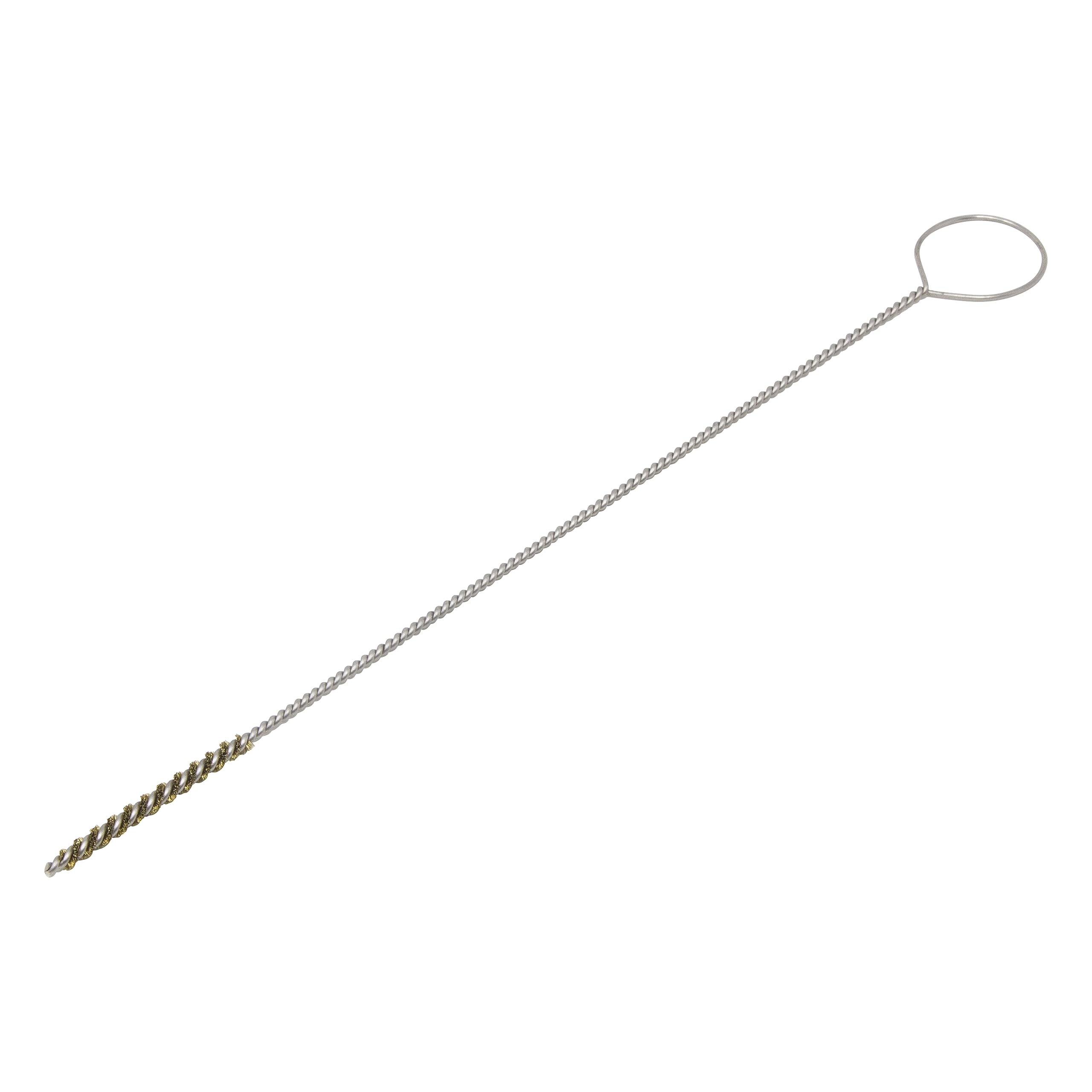 Brush Research 84 Spiral Twist Brush, Brass, Single Stem, 1/8