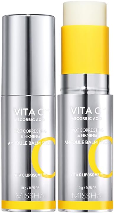 MISSHA Vita C Plus Sérum Facial em Bastão Ampoule Balm, aproximadamente 10 g